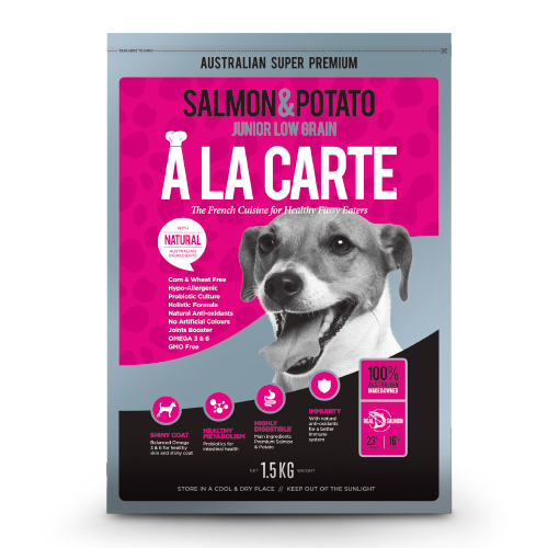 阿拉卡特天然糧－鮭魚低穀配方
A LA CARTE-SALMON&POTATO