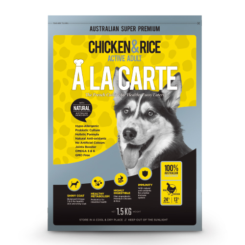 阿拉卡特天然糧－雞肉低敏配方
A LA CARTE-CHICKEN&RICE