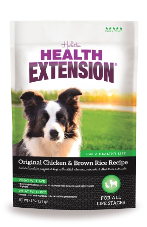 綠野鮮食 天然狗糧 優質成幼犬(大顆粒)
Health Extension Original-Chicken & Brown Rice Recipe