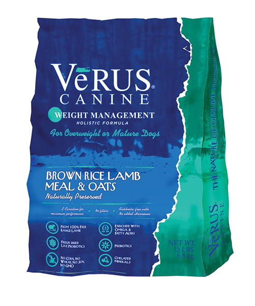 威洛司 嚴選成犬體重控制/老犬均衡配方天然糧
VeRUS Weight Management