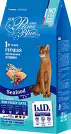 LCB藍帶廚坊活力挑嘴貓糧 - 海鮮L.I.D.配方
LCB Prime Blue Fitness Cat Food - Seafood L.I.D. Recipe
