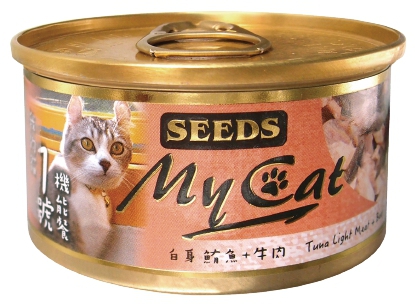 MyCat我的貓1號(白身鮪魚+牛肉)
MyCat 1(Tuna Light Meat+Beef)