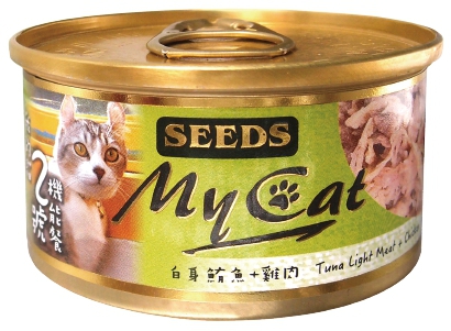 MyCat我的貓2號(白身鮪魚+雞肉)
MyCat 2(Tuna Light Meat+Chicken)