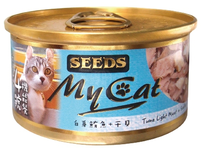 MyCat我的貓4號(白身鮪魚+干貝)
MyCat 4(Tuna Light Meat+Scallop)