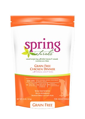 曙光天然寵物餐食 無穀雞肉餐
Spring Naturals Grain Free Chicken Dinner Dry Dog Food