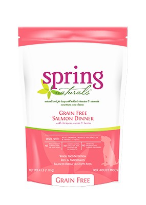 曙光天然寵物餐食 無穀鮭魚餐
Spring Naturals Grain Free Salmon Dinner Dry Dog Food