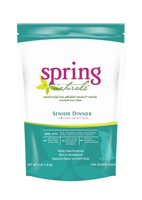 曙光天然寵物餐食 老犬專用餐
Spring Naturals Senior Dinner Dry Dog Food