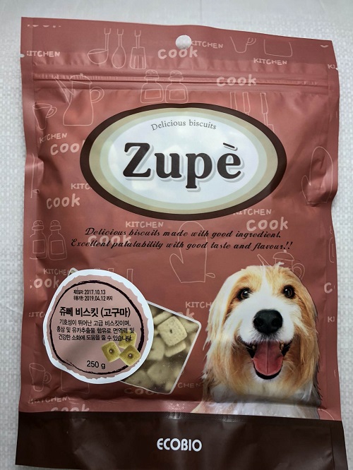 Zupe 露沛機能餅乾 紅薯+紅蔘 250g