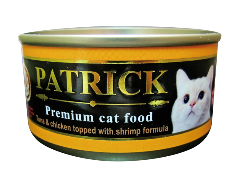 派脆客鮮食機能性貓罐頭 鮪魚雞肉佐鮮蝦
Patrick