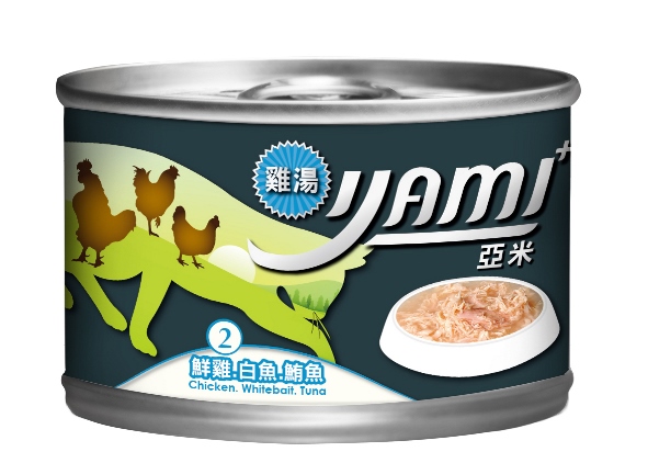 YAMI雞湯大餐 鮮雞白魚鮪魚 170g