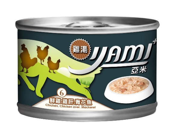 YAMI雞湯大餐 鮮雞雞肝青花魚 170g