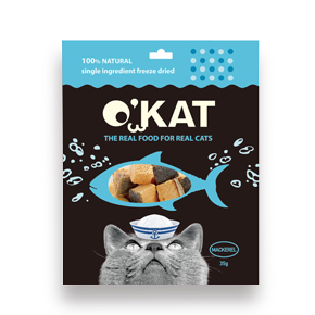O'KAT 冷凍乾燥 ‧ 貓零食 土魠魚菲力塊