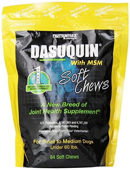 萃麥思DASUQUIN MSM肉塊
DASUQUIN Soft Chews WITH MSM