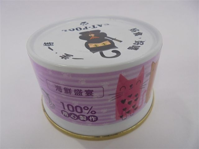 Catpool 貓侍罐頭 - 海鮮盛宴
Tuna and Prawn in gravy