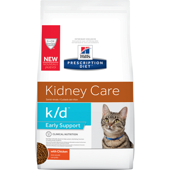 希爾思™處方食品貓k/d™ Early Support(型號00603634)
Prescription Diet k/d Early Support Feline Chicken Dry Food