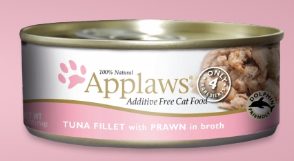 Applaws貓罐(鮪魚菲力+蝦)
Tuna Fillet with Prawn