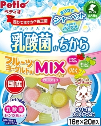 Petio 甜心杯-乳酸菌綜合果凍(20入)
