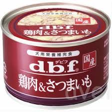 DBF狗罐 雞肉+番薯 150g 4970501032724