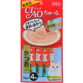 CIAO超美味液狀零食.鰹魚 14g × 4 -716584