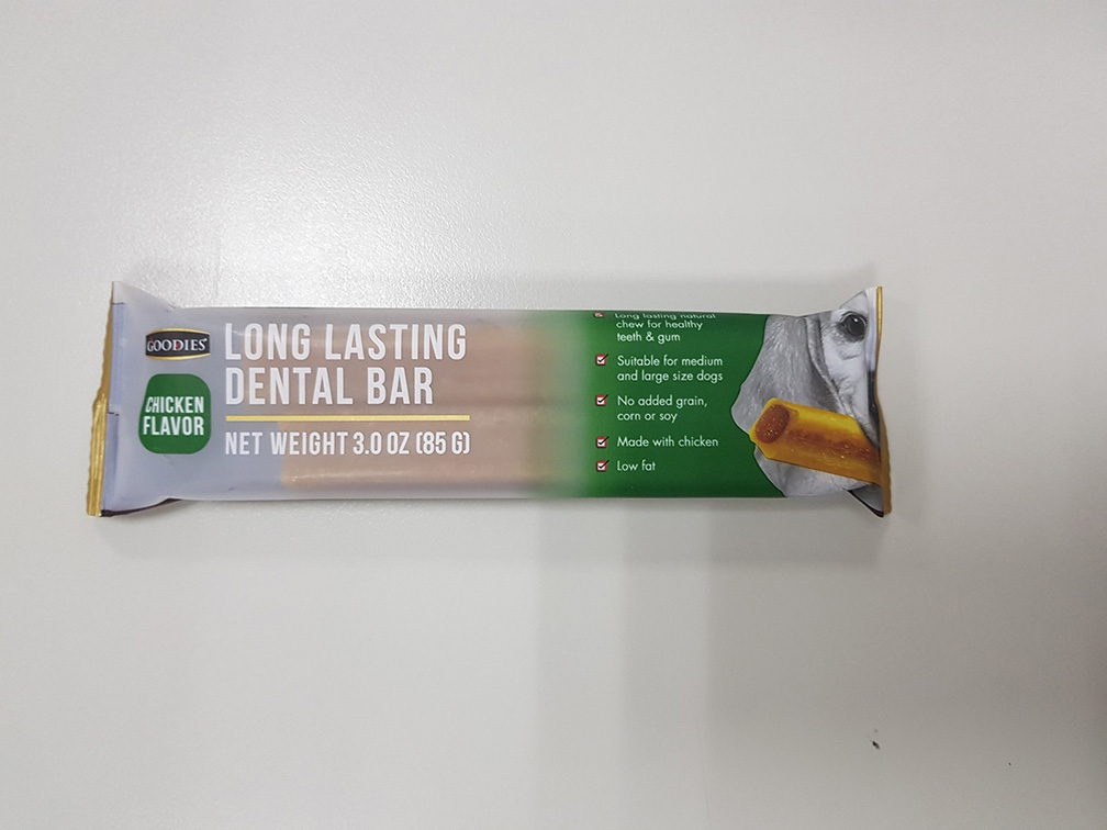 耐嚼型潔牙棒-雞肉風味(2支/包)LONG LASTING DENTAL BAR (M), CHICKEN FLAVOR