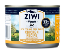 巔峰92%鮮肉貓罐頭-放牧雞肉
Ziwi Peak Cat Canned Food New Zealand Free Range Chicken Recipe