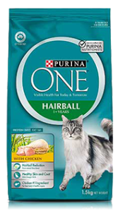 ONE 頂級貓乾糧 成貓化毛雞肉配方
PURINA ONE Cat Hairball