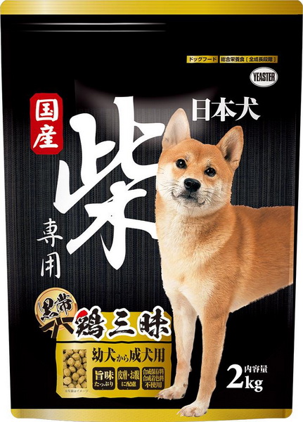 日本犬柴犬專用 黑帶雞三昧 幼成犬
NIHONKEN SHIBA KUROOBITORIZANMAI