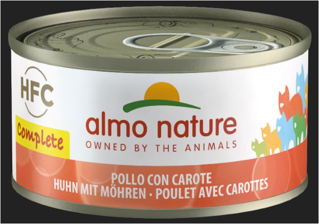 義士大廚豐味鮮燉主食罐-雞肉胡蘿蔔
Almo nature Complete Cat - Chicken with Carrots