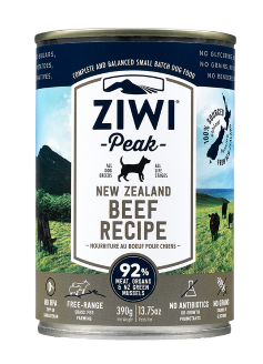 ZiwiPeak巔峰 92%鮮肉狗罐頭 牛肉
ZiwiPeak Daily Dog Cuisine Beef 390g Canned Petfood