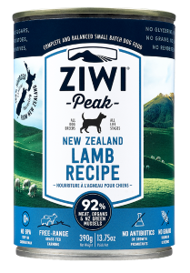 ZiwiPeak巔峰 92%鮮肉狗罐頭 羊肉
ZiwiPeak Daily Dog Cuisine Lamb 390g Canned Petfood