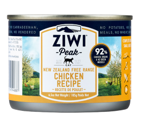 ZiwiPeak巔峰92%鮮肉貓罐頭-放牧雞肉
Ziwi Peak Cat Canned Food New Zealand Free Range Chicken Recipe