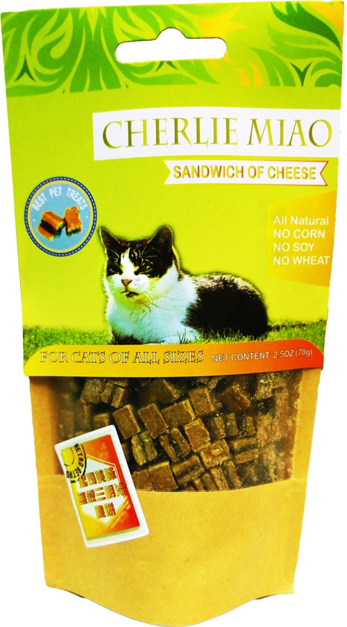 查理貓-無榖起司美味三明治脆餅