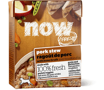 NOW FRESH真鮮利樂餐包-無穀鮮豬全犬餐
NOW FRESH GF Pork Stew Dog Food
