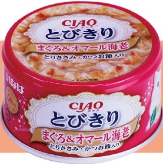 CIAO 好讚罐(雞肉鮪魚龍蝦) 80g