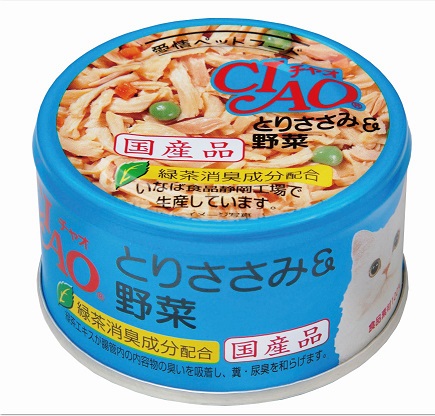 CIAO 旨定罐11號(雞肉+蔬菜)85g
