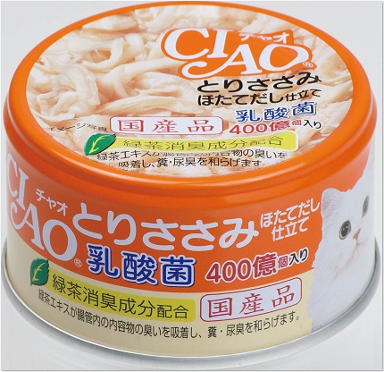 CIAO 旨定罐-乳酸菌133號(雞肉+干貝高湯)85g
