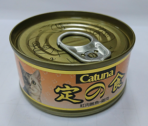 定の食貓罐80克-鮪魚+雞肉
Catuna