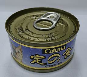 定の食貓罐80克-鮪魚+鮭魚
Catuna