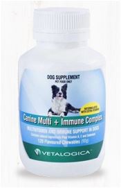 澳維康 專科保健-免疫力(犬)
CANINE MULTI& IMMUNE COMPLEX 120’S