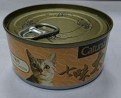 七味太郎貓罐170克-鮪魚+雞肉
Catuna