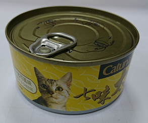 七味太郎貓罐170克-鮪魚+起司風味
Catuna