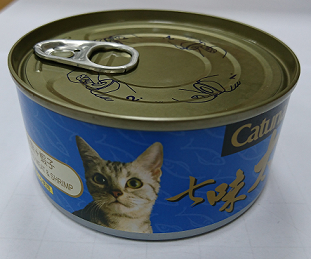 七味太郎貓罐170克-鮪魚+蝦子
Catuna