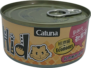HIDO貓罐170g-紅肉鮪魚+鮭魚
Catuna Hido