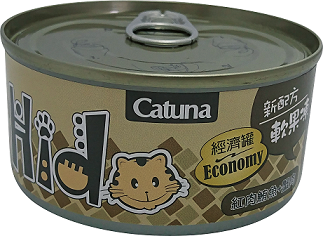 HIDO貓罐170g-紅肉鮪魚+蟹肉
Catuna Hido