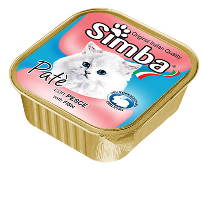 Simba辛巴 肉醬貓餐盒 魚類
Simba Paté with Fish