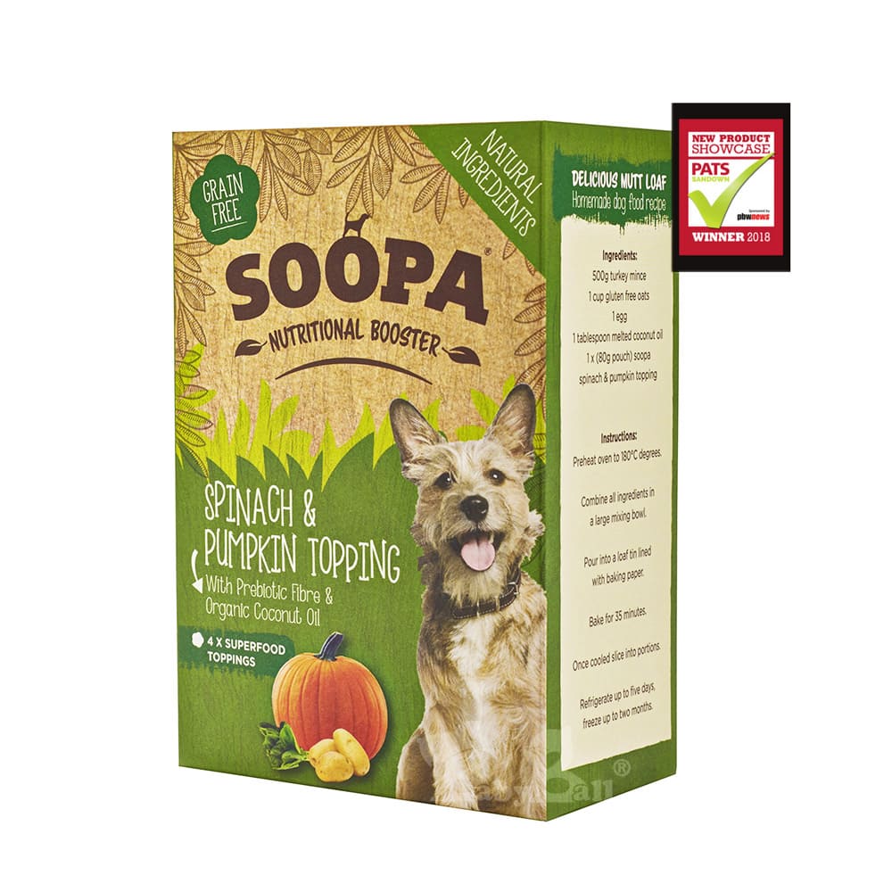 Soopa舒趴-營養強化佐餐包-菠菜南瓜
SOOPA-Nutritional Booster-Spinach &Pumpkin Topping