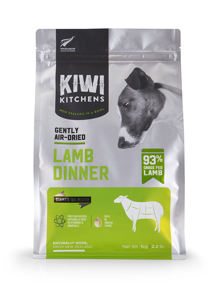 奇異廚房 醇鮮風乾犬糧 草原嫩羊
Kiwi Kitchens:Gently Air-Dried GRASS FED LAMB DINNER