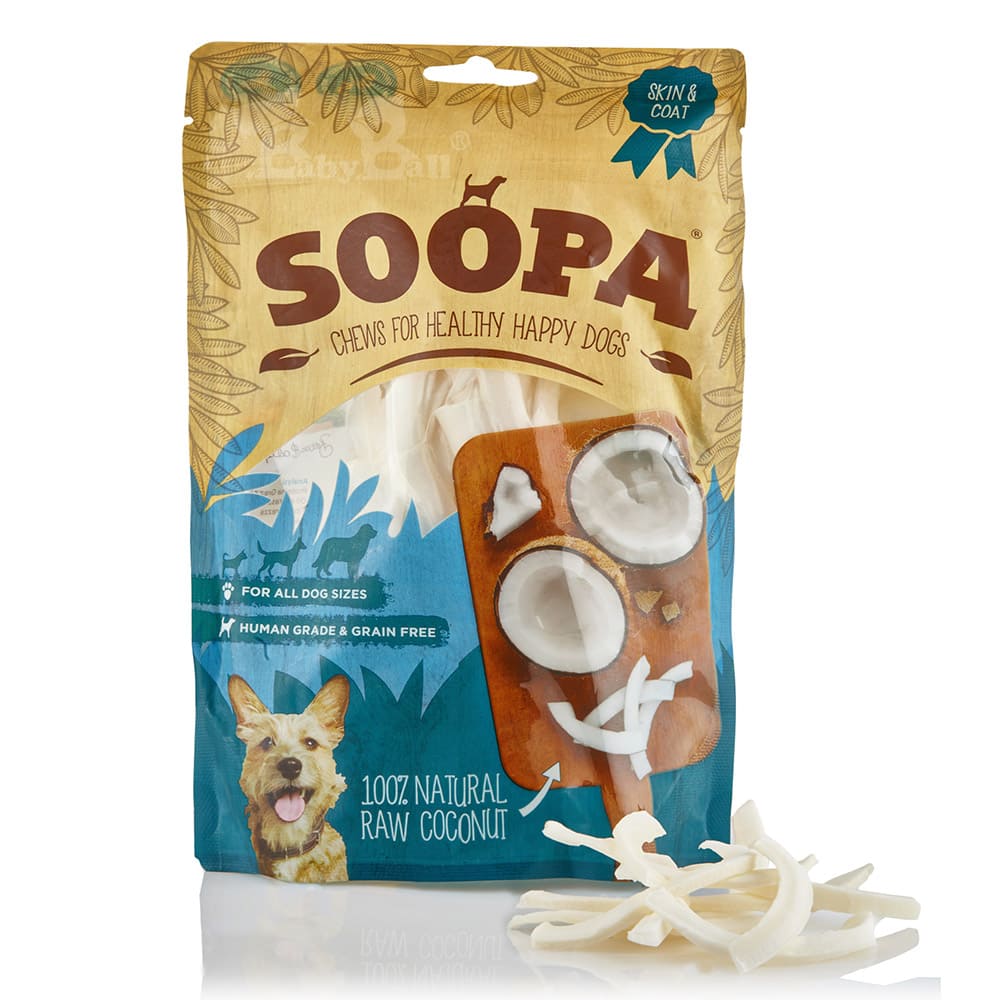 Soopa舒趴- 純天然耐嚼系列 - 椰子乾
SOOPA-Chews For Healthy Happy Dogs - Coconut