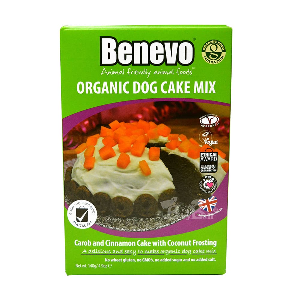Benevo 倍樂福 - 動手做狗狗有機蛋糕
Benevo - Organic Dog Cake Mix