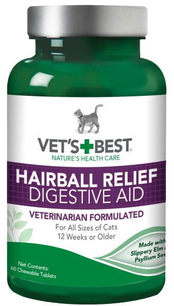 貓用化毛錠
Vet’s Best Cat Hairball Relief Supplements
